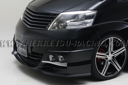 ชุดแต่งรถ สเกิร์ตรอบคันอัลพาร์ด ALPHARD 04-08 AH10 ทรง WALD